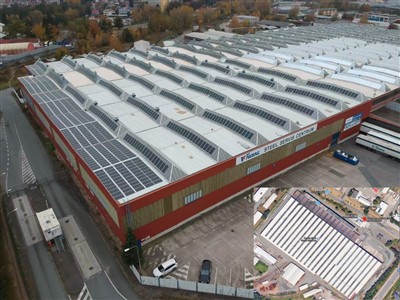 Raysol posa en marxa un sistema fotovoltaic al terrat de 500 kW a la Repúblic...